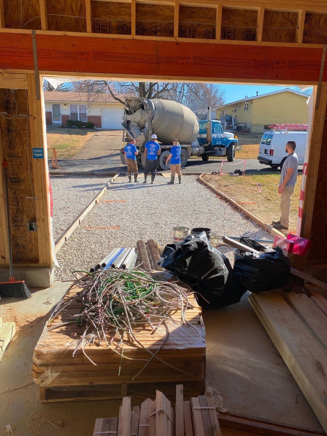 Concrete Driveway Construction