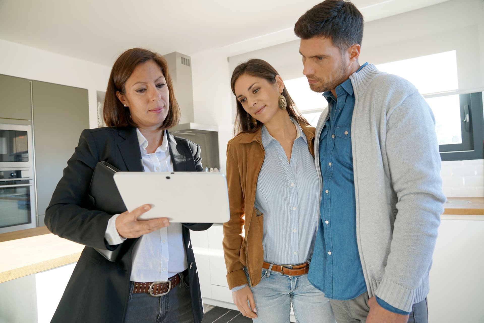 Couple with Agent